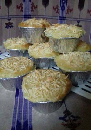 Foto resep Cheese yoghurt simple cup cake