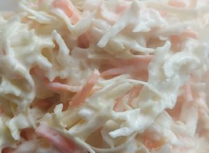 Gambar Coleslaw Mudah ala KFC dengan hanya 3 Bahan !