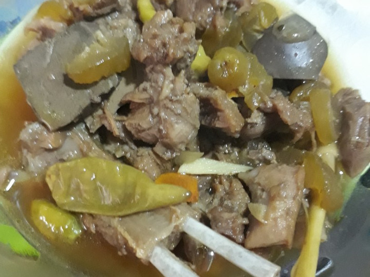 Resep Garang Asem Kambing Yang Sempurna