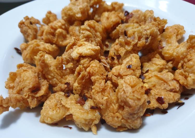 Crunchy Cumi Goreng Tepung