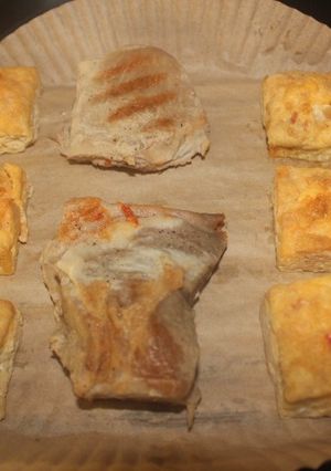 Una foto de Daditos de tortilla para aprovechar patatas #tortilladepatata