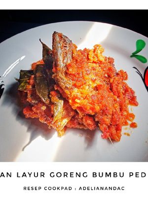Foto resep Ikan Layur Goreng Bumbu Pedes