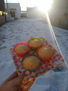 Una foto de Muffins de vainilla
