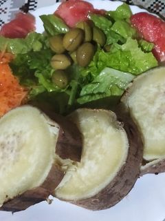 Une photo de Salade de patate douce