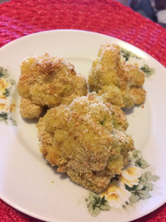 Foto de Couve flor empanada e assada