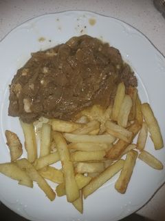 Una foto de Ternera encebollada