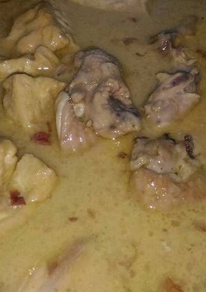 Foto resep Opor ayam tahu
