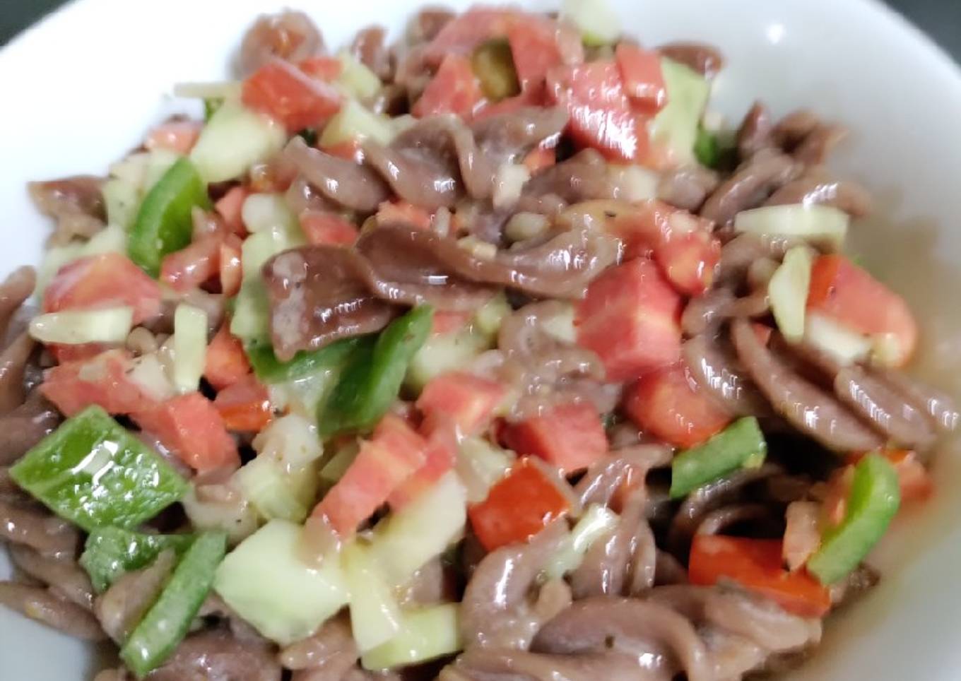 Step-by-Step Guide to Prepare Perfect Beetroot Pasta Salad (vegan)