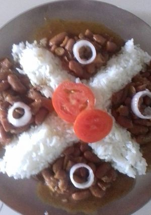 A picture of Rajma Chaval.