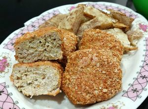 Foto resep Anabolic Chicken Tofu Nuggets | High Protein, Low Calorie, Sugar Free