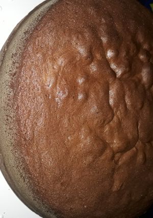 Una foto de Bizcochuelo de chocolate