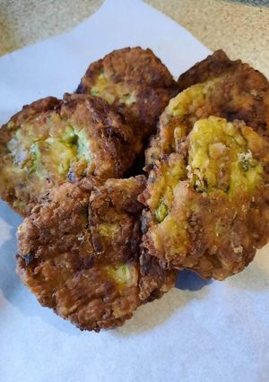 A picture of Grandma's Zucchini Fritters.