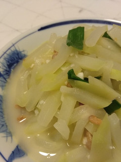 清炒綔瓜 的食譜成品照片
