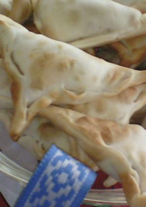 Una foto de Pastelitos (pañuelitos) de batata y ciruela 🍠♦️(ﾟ⁠οﾟ⁠人⁠)⁠)