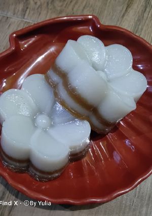 Foto resep Lapis tepung tapioka & terigu lembut