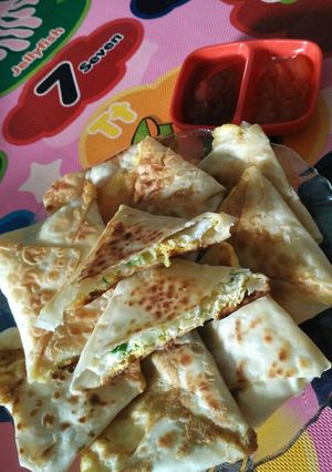 Foto resep Martabak telur super simpel^^