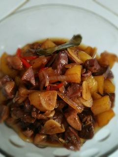 Foto resep Hati ayam bumbu kecap simpel