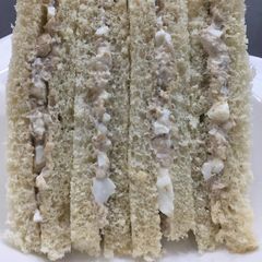 A picture of Creamy sardine sandwich.