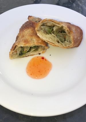 A picture of Egg Rolls.