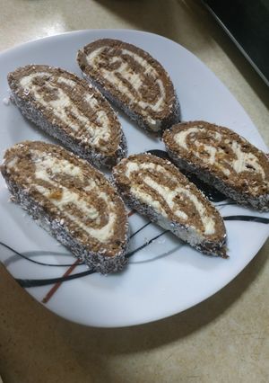 Kókusztekercs recept fotója