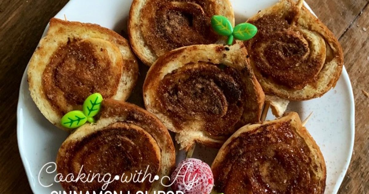 Resep Cinnamon Lolipop Pinggiran Roti oleh Cooking with Ay - Cookpad