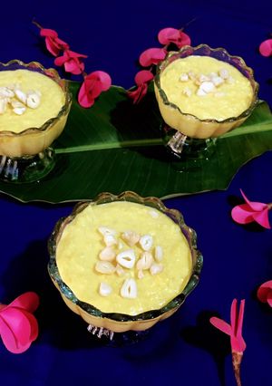 A picture of Mango Rice Kheer.