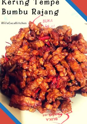 Foto resep Kering Tempe Bumbu Rajang