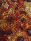🍕Pizza de chorizo con base de garbanzos