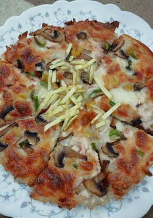 عکسی از دستور پیتزای دلبر😋