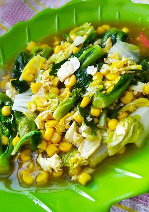 Foto resep Orek baby Choi saus Teriyaki