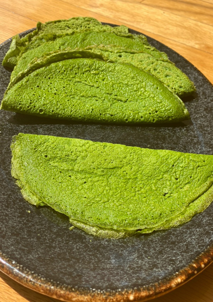 Una foto de 🍃Maravillosas Crepas de Espinacas 🍃