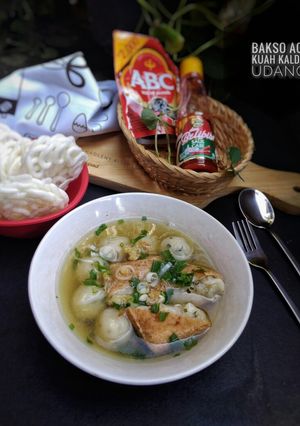 Foto resep Bakso Aci Kuah Kaldu Udang