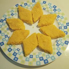 A picture of Coconut halwa.