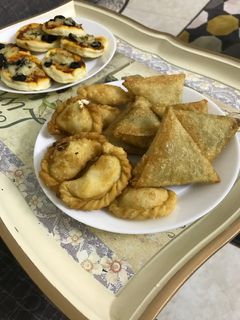 صورة لوصفة عجينة البف للسمبوسه