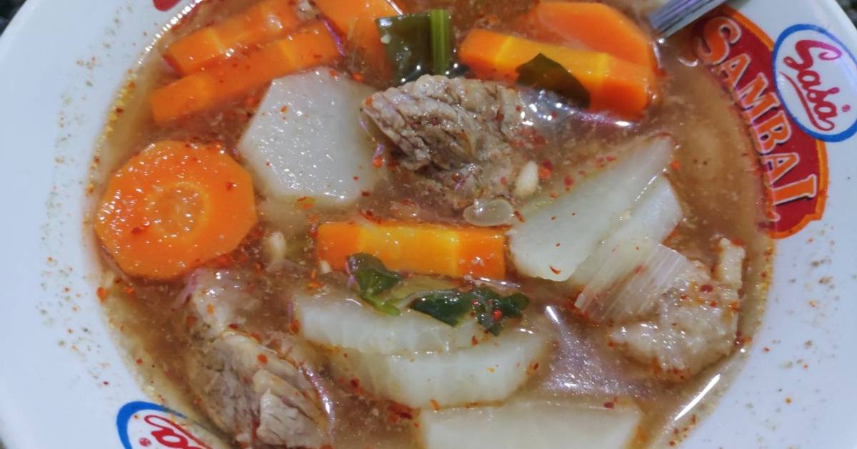 Resep Sop Lobak Daging Sapi oleh AiNa's Meals Cookpad
