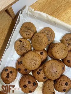 Foto resep Soft Batch Chocolate Chip Cookies (Kue Coklat Lembut)