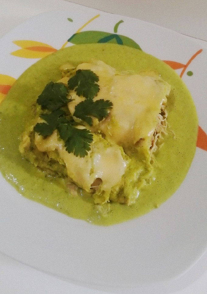 Una foto de "Enchiladas suizas" 🍴
