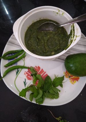 Pudina chutney recipe रेसिपी मुख्य फोटो