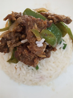 A picture of Dry beef chilli.