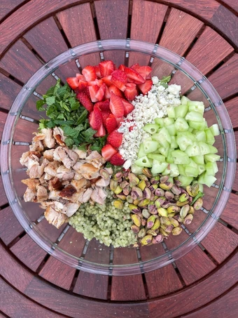 Easy Way Prepare Spring has Sprung Salad the  Makes Drooling You can take Joss in your mouth