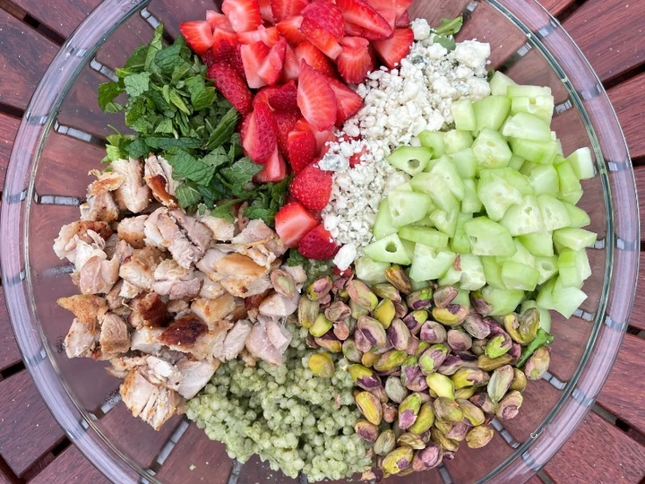 Easy Way Prepare Spring has Sprung Salad the  Makes Drooling You can take Joss in your mouth