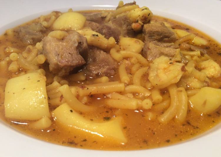 Cazuela de fideos en olla gm Receta de mbel74 - Cookpad