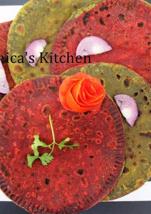A picture of Stuffed Healthy Parathas.