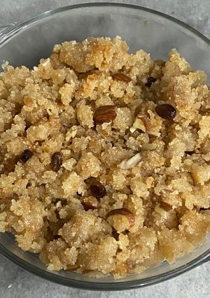 A picture of Makhandi halwa.