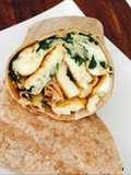 "Wrap" Relleno de Omelette de Espinacas
