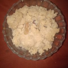 A picture of Wheat flour halwa.