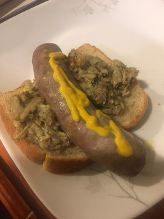 A picture of Onion stuffing.