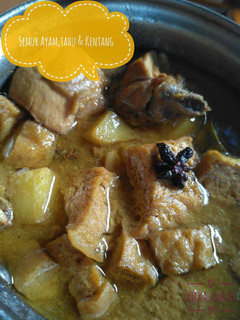 Foto resep Semur Ayam, tahu & Kentang🍜
