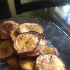 A picture of Sweet potato chips.