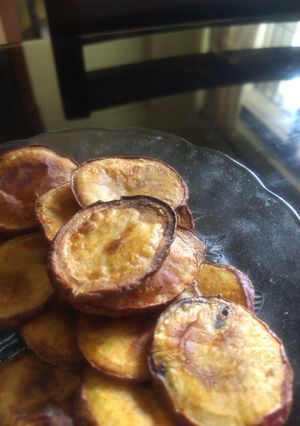 A picture of Sweet potato chips.